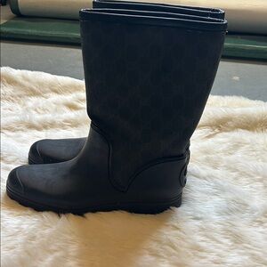 Women’s Gucci Black Rain & Snow Boots